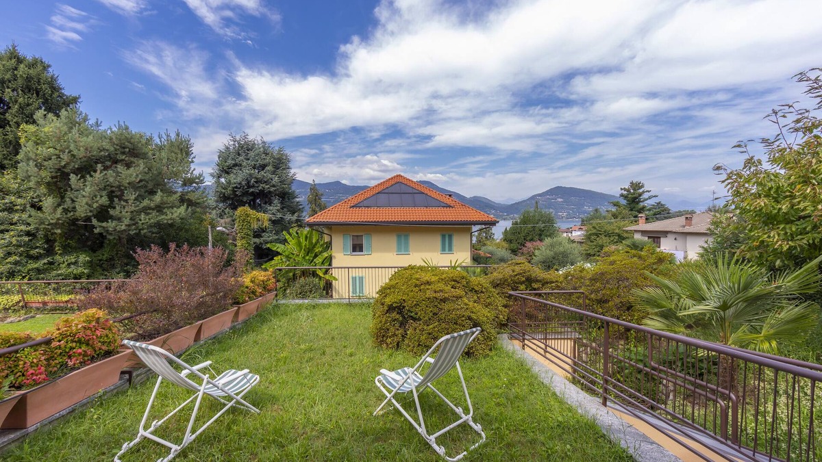 Ranco House | Sunset in Ranco, Ranco, Italy