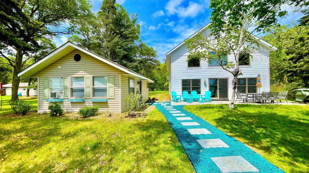 Brainerd Cabin | SUNSET LOONS: Two Cabins for the Price of One on Red Sand Lake! Near Gull Lake!