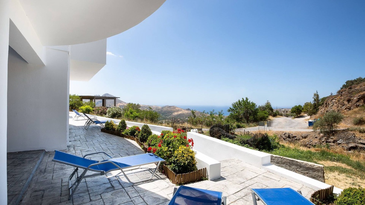 Mariou Villa | Sunset maisonette 3,pool,Near tavern and Plakias