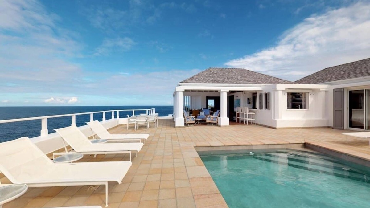 Pointe Milou House | Sunset & Ocean View in Villa Cap Au Vent