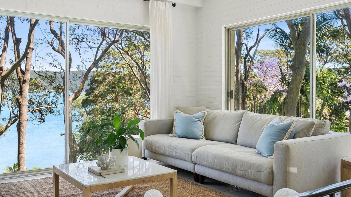 Palm Beach House | Sunset Palms over Pittwater