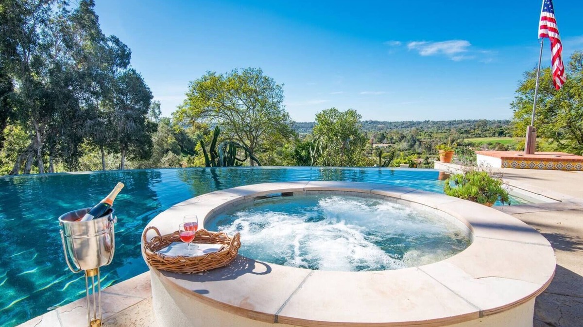 Covenant House | Sunset views, Quiet Setting, Gardens, and Resort-like Pool and Spa.