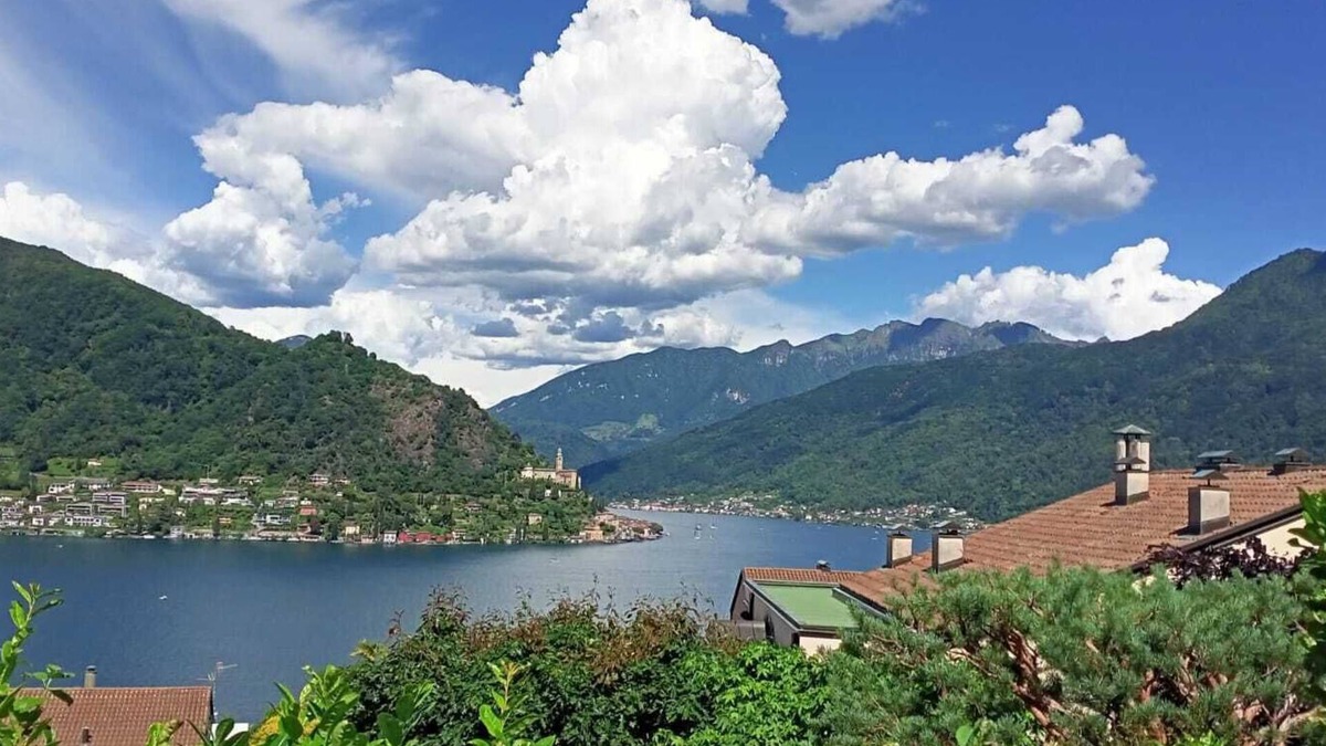 Cuasso Al Monte Apartment | SUP APT rental with private beach at Lugano lake