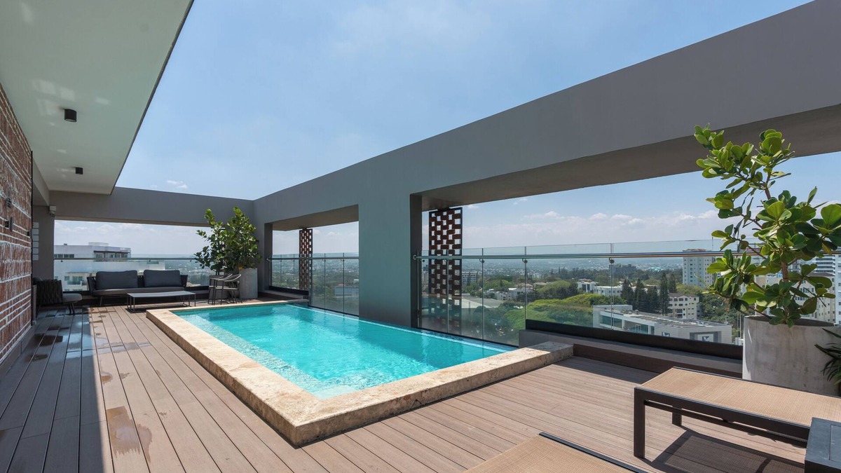 Santiago Province Condo | Super Modern Luxury Condo w/Rooftop Pool & Gym!