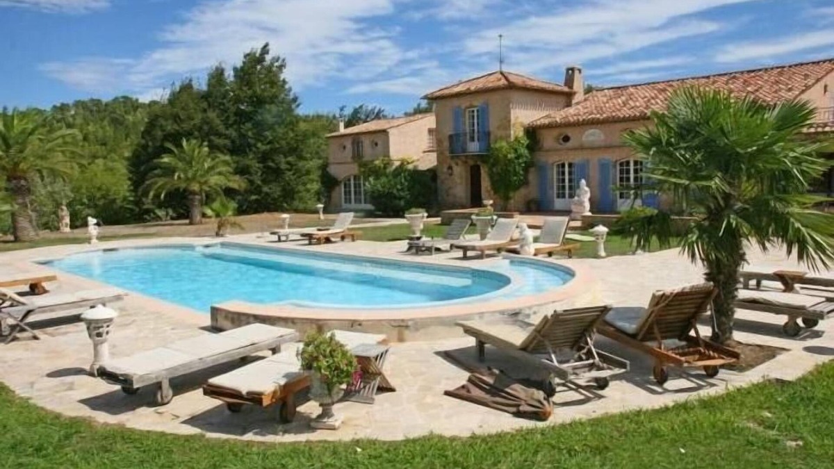 Roquefort-les-Pins House | SUPER 360 VIEW! BIG, COOL & PRIVATE, POOL SPA, SAUNA ! FUN!