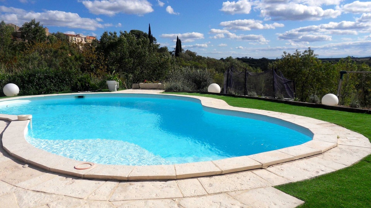 Autignac Villa | Superb and quiet villa for 6 people with pool and unobstructed view