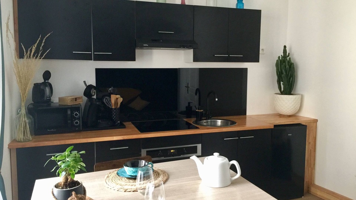 Aiguihe House | Superb F2 refurbished, at the foot of the Rock!