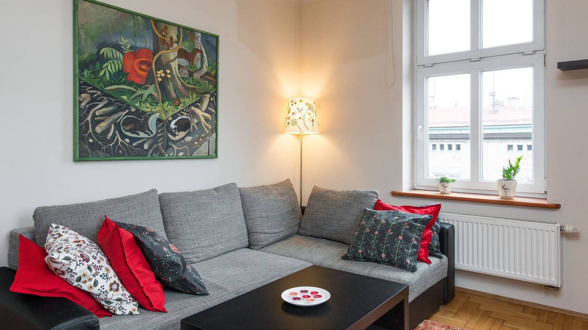 Kazimierz Apartment | Superb loft in artistic district, AC, sleeps 5