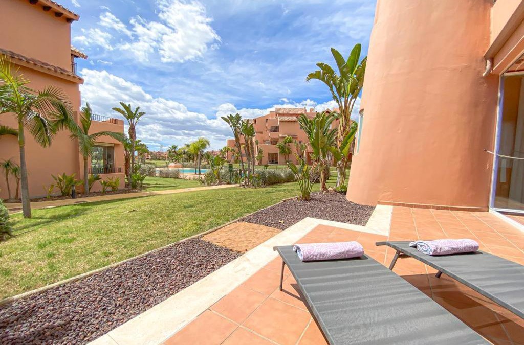 Los Martinez Apartment | Superb luxurious groundfloor 1 bedroom app on Mar Menor golf resort