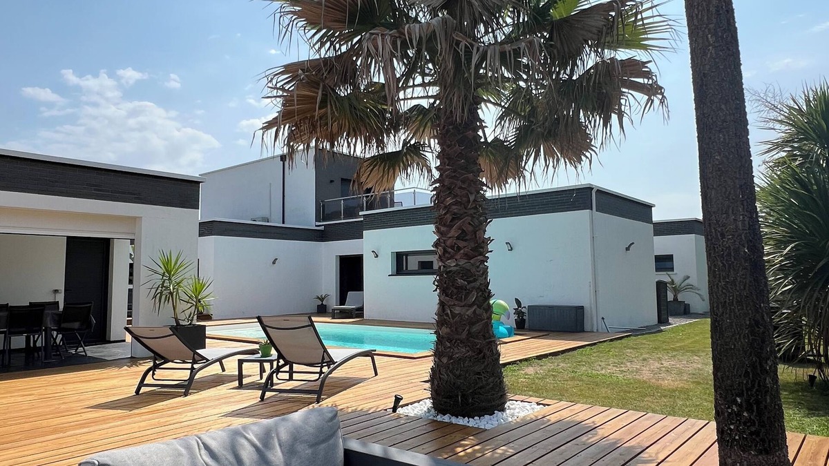 Mees House | Superb modern villa 25 min from Hossegor