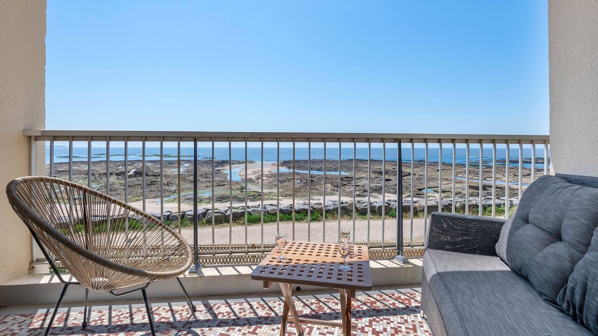 La Turballe Apartment | Superb sea view - Stay with your feet in the water