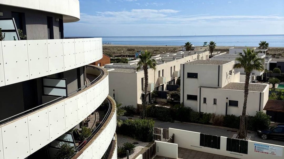 Le Barcares Apartment | Superb T3 Apartment 6 People 100 m From the Beach Pool- 6ODYS405C