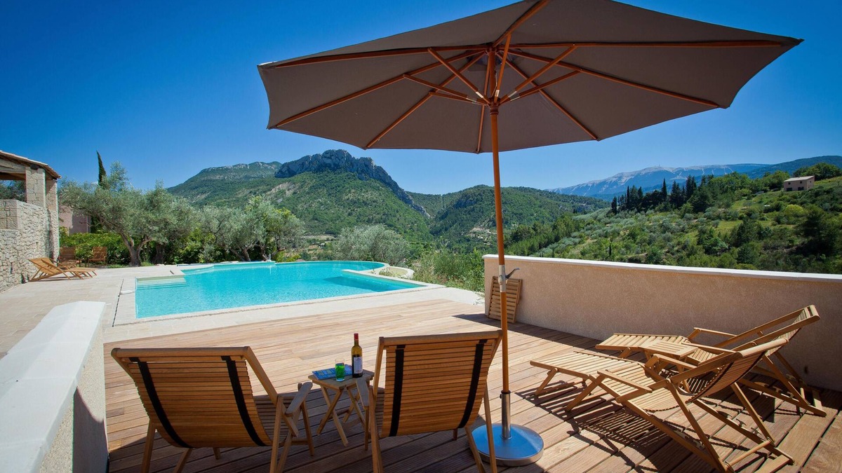 Buis-les-Baronnies Villa | Superb villa with panoramic view of Saint-Julien and Mont Ventoux