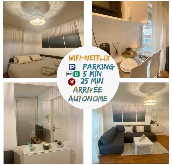 Corbeil-Essonnes Apartment | Superbe Appartement cosy et calme avec un parking