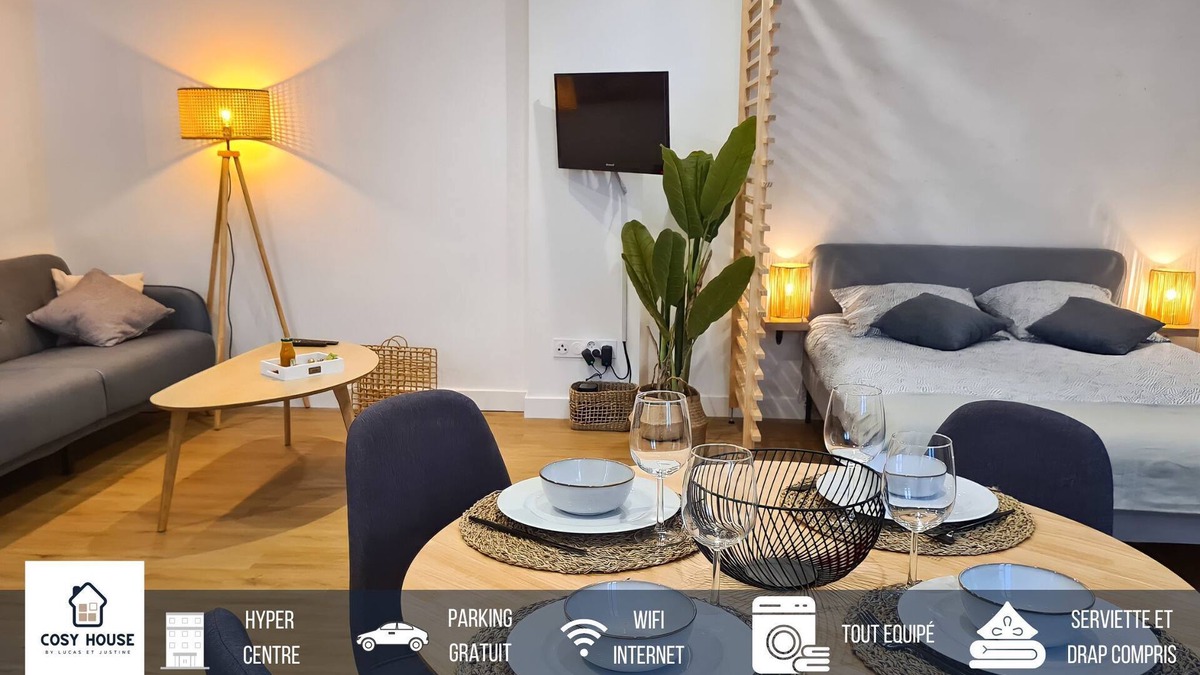 Marmande Apartment | Superbe Appartement Rénové Plein Centre-ville