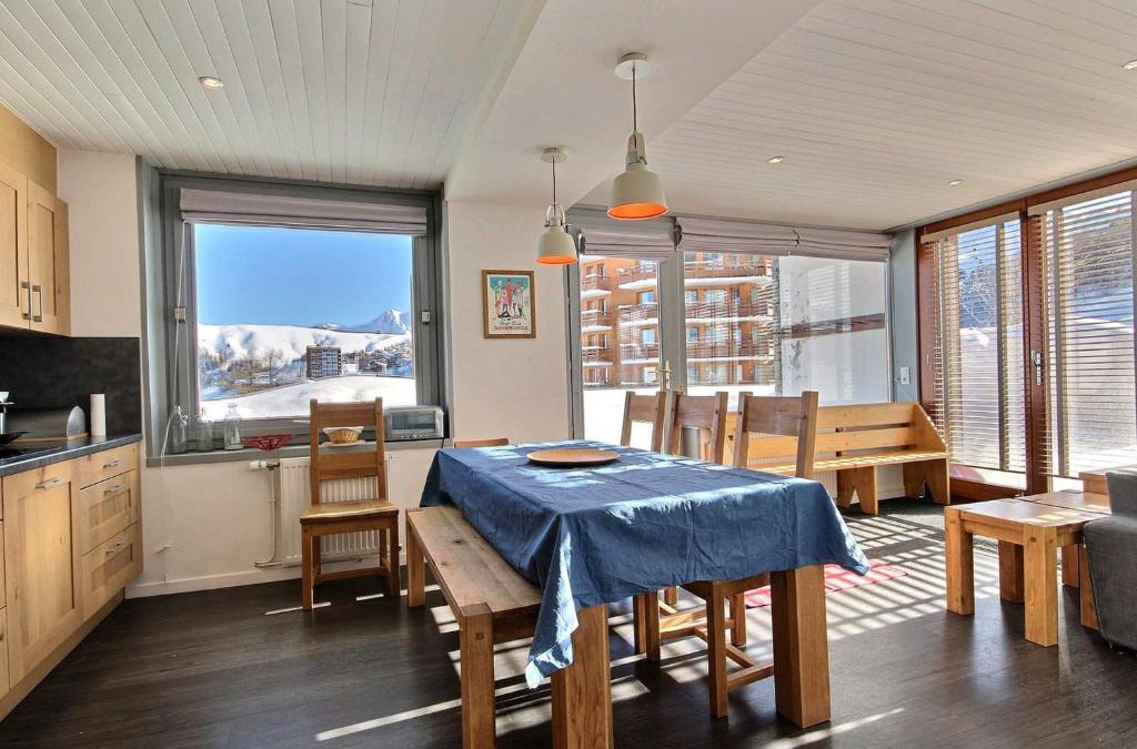 Plagne Centre Apartment | Superbe appartement rénové pour 6 pers, au pied des pistes à Plagne Centre - FR-1-455-12