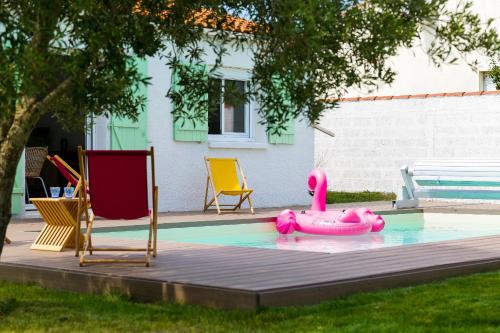 Chateau-d'Olonne House | Superbe maison rénovée avec piscine Les Sables d'Olonne - 8 personnes