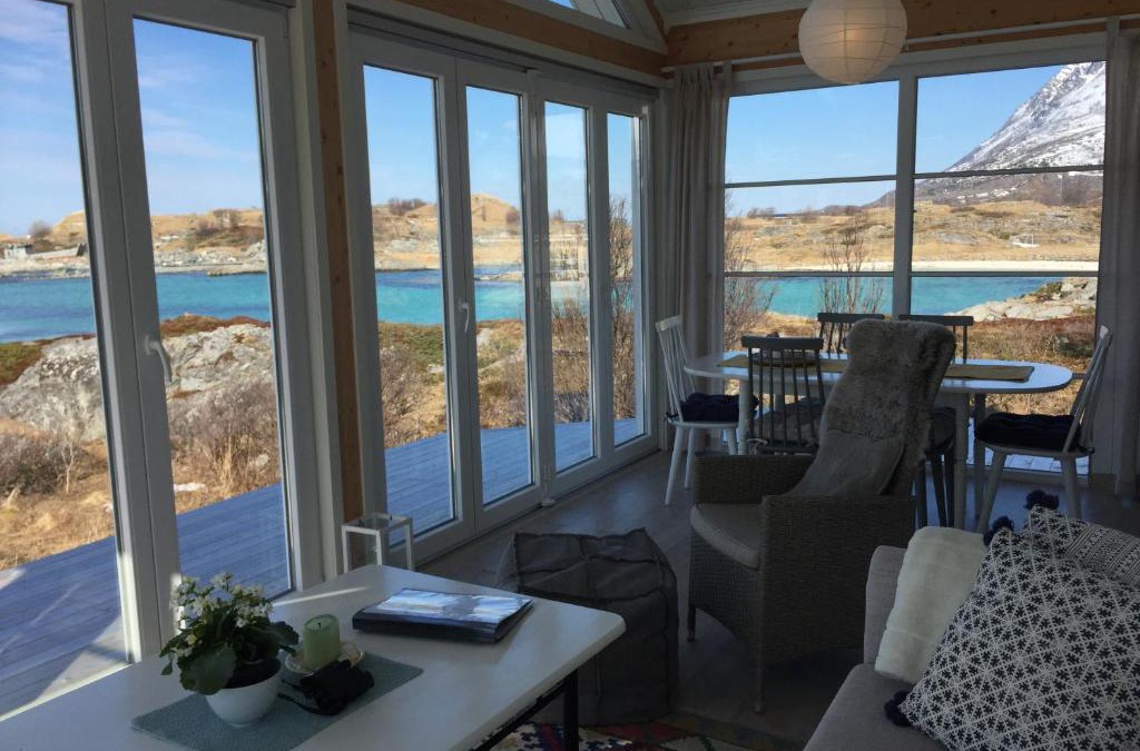 Bjarkoy Municipality Cabin | Superior Cottage with Sea View in Senja