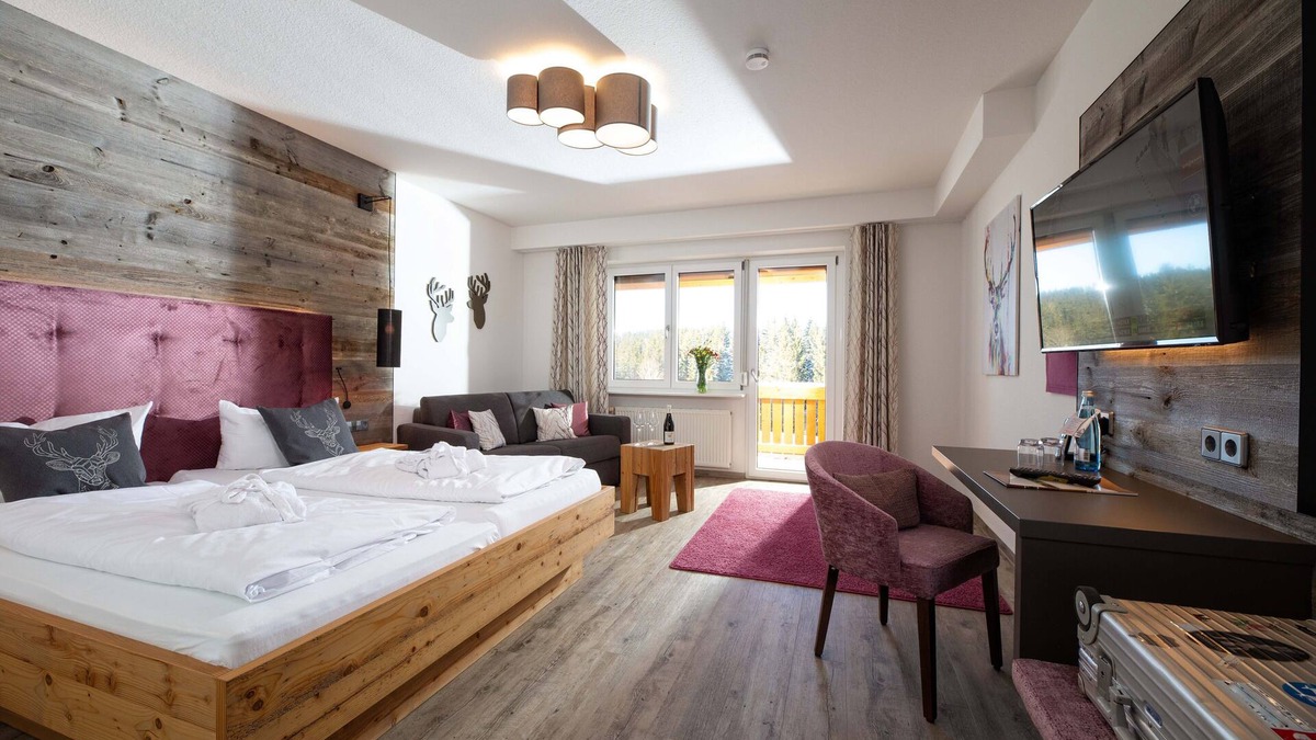 Furtwangen Apartment | Superior double room with balcony