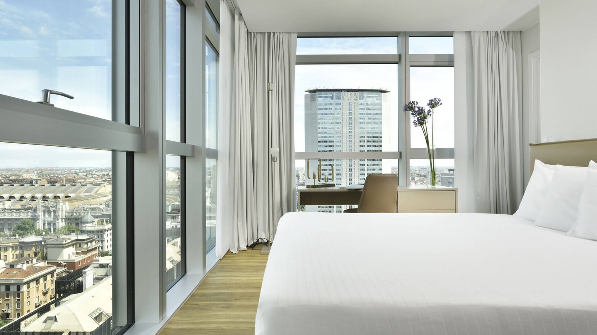 Centro Direzionale Apartment | Superior three-room apartment with city view - Torre Galfa Milan | UNA Esperienze