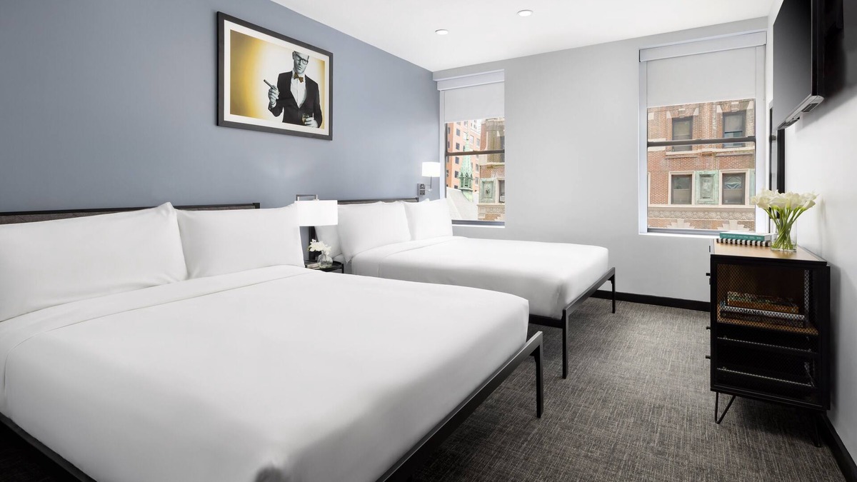 Central New York City Apartment | Superior Two Full Beds Near Time Square