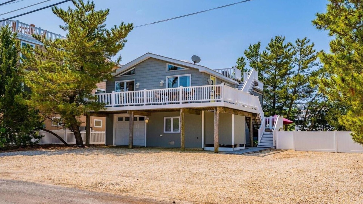 North Beach House | Surf City, LBI - 3 bedroom 2 bath home is steps from the beach!