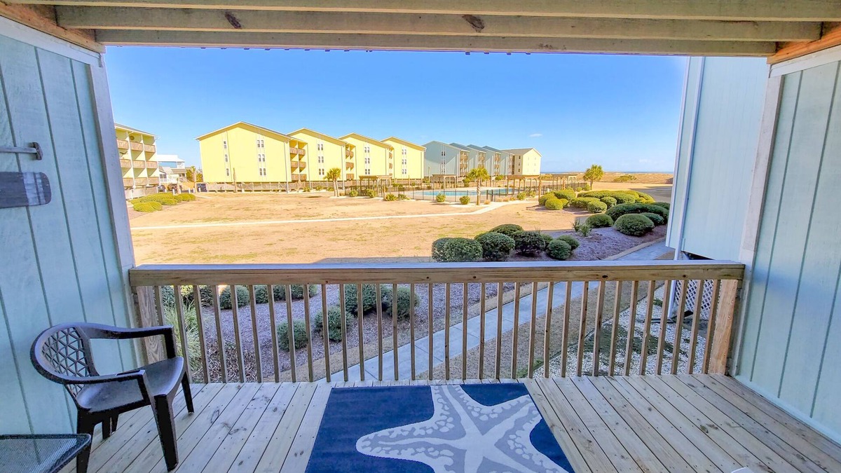 Surf City Condo | Surf Condos 318 - Ocean Views & Poolside Fun!