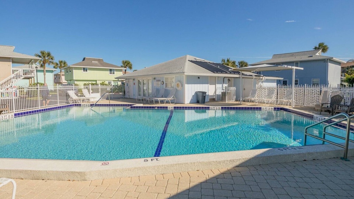 Surfcrest Village Cottage | Surf Crest 36 -3 Bed, 2 Bath Pet Friendly Beachside cottage with community pool