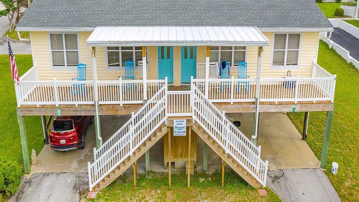 Emerald Isle House | Surf Sounds Almost Oceanfront, Newly Updated, Beach Access Across the Street
