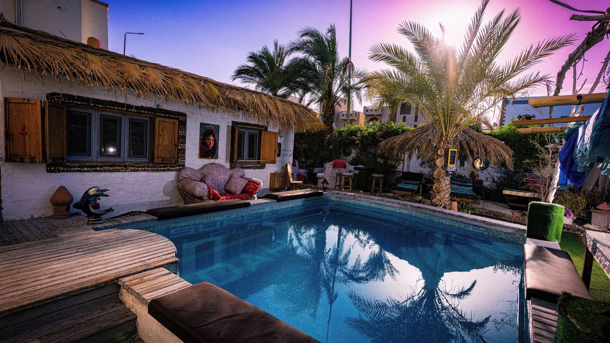 Dahab Villa | Surfers Lounge Dahab Lagoon with Swimming-Pool exclusive & private