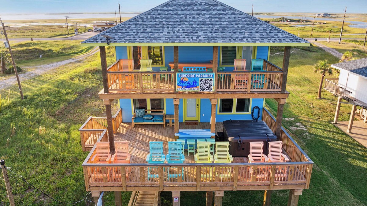 Surfside Beach House | Surfside Beachfront Paradise