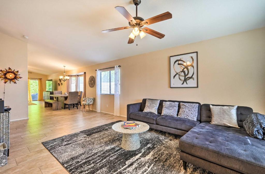 West Point Towne Center House | Surprise Home with Covered Patio and Private Pool