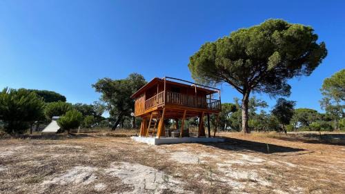 Palmela Ski Chalet | Suspended Wooden House - Monte da Cortiça