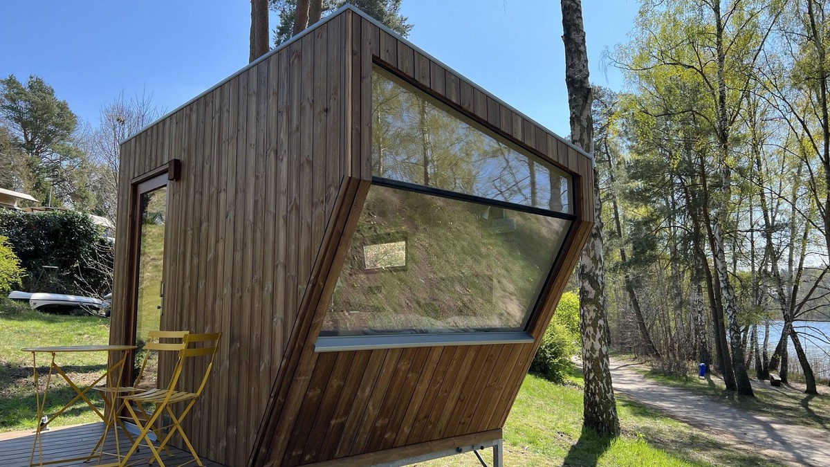 Salem House | Sustainable & stylish - Overnight stay in the Green Tiny Sleep Space at Lake Salem