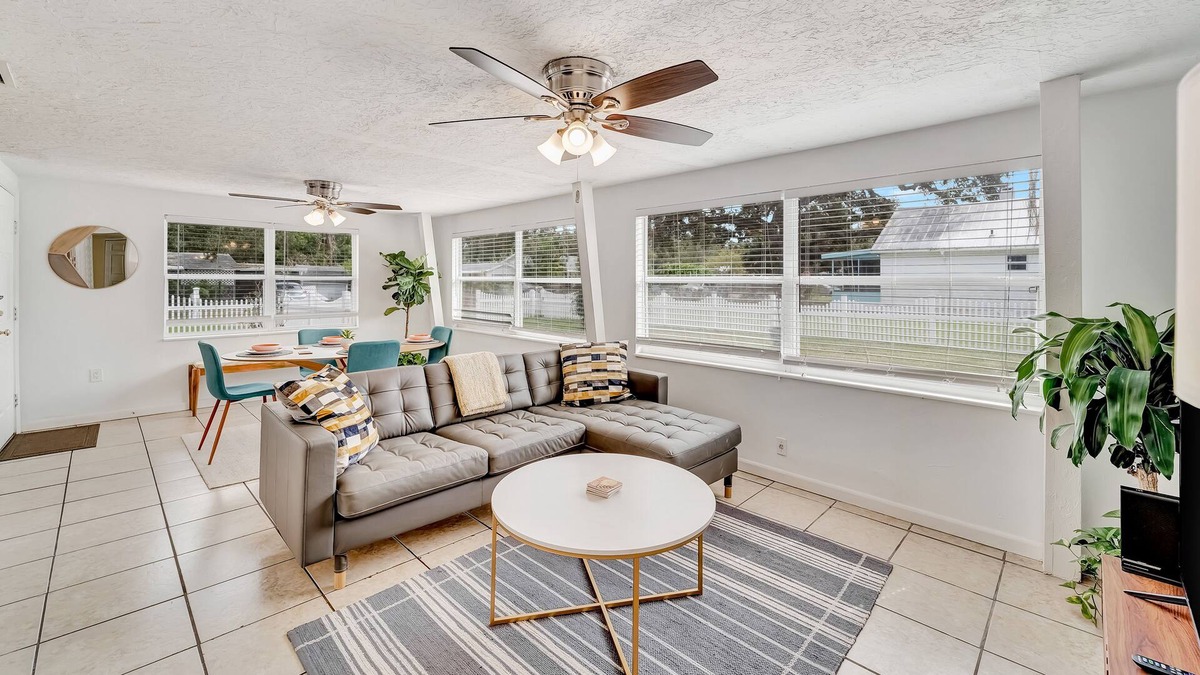 Bayou Oaks House | Sustainable Suncoast getaway with large fenced yard, AC, & W/D - dog-friendly
