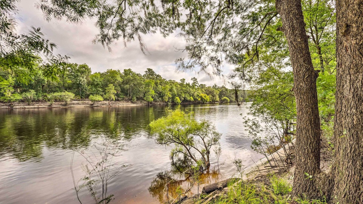 Branford Cabin | Suwannee Riverfront Home: Grill, Near Springs