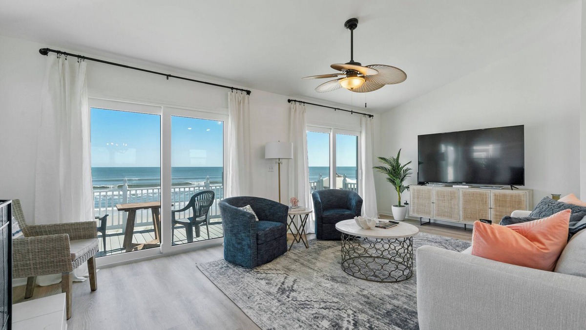Vilano Beach House | "Swan Ocean" Beach House on Vilano Beach