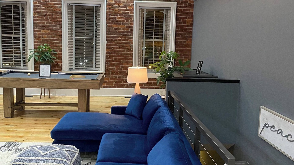 Gaffer District Apartment | Swanky 1-bedroom loft apartment, located directly on Market street