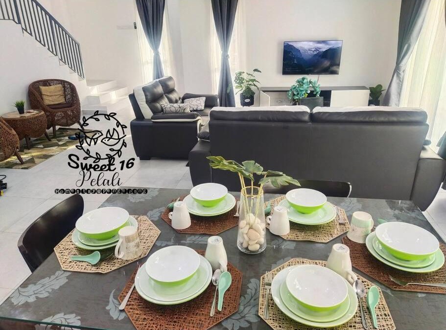 Pengerang House | Sweet 16 Pelali Homestay Pengerang (Wifi/Netflix)