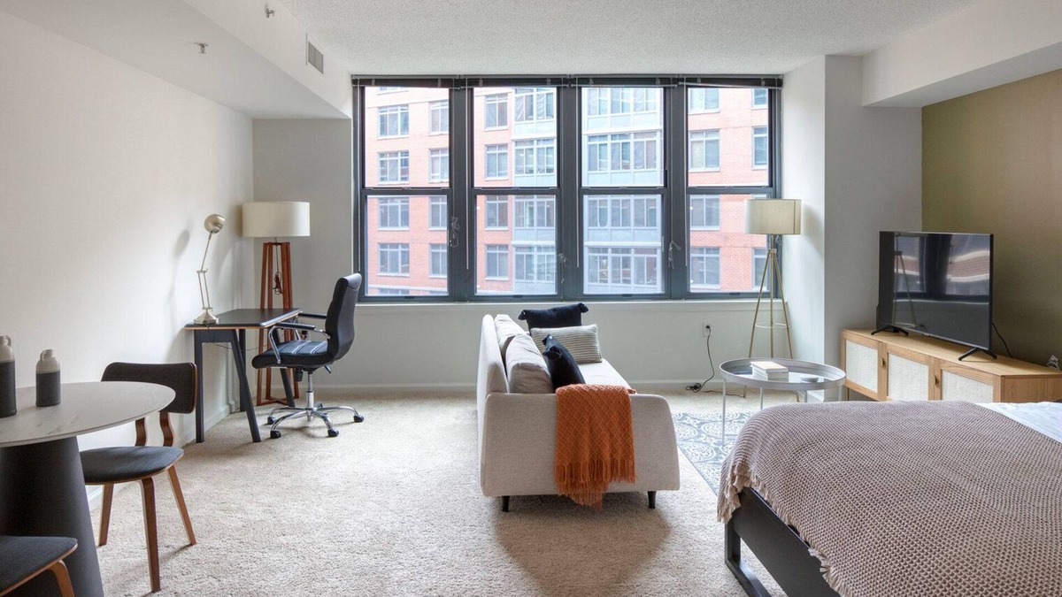 Navy Yard Apartment | Sweet Navy Yard Studio w/Gym, Pool & Theater, nr Metro, by Blueground