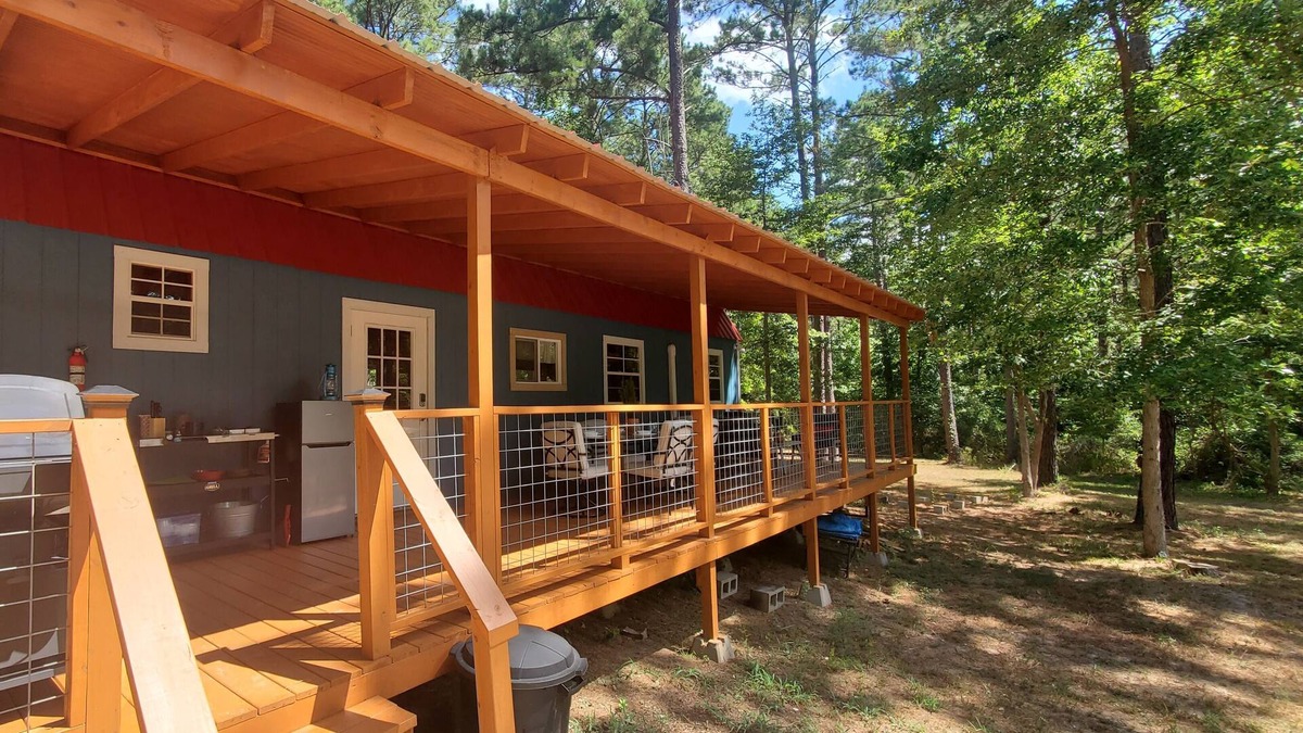Woden Cabin | Sweet Serenity! Newly Built Cabin on 13 Acres. Pet Friendly!