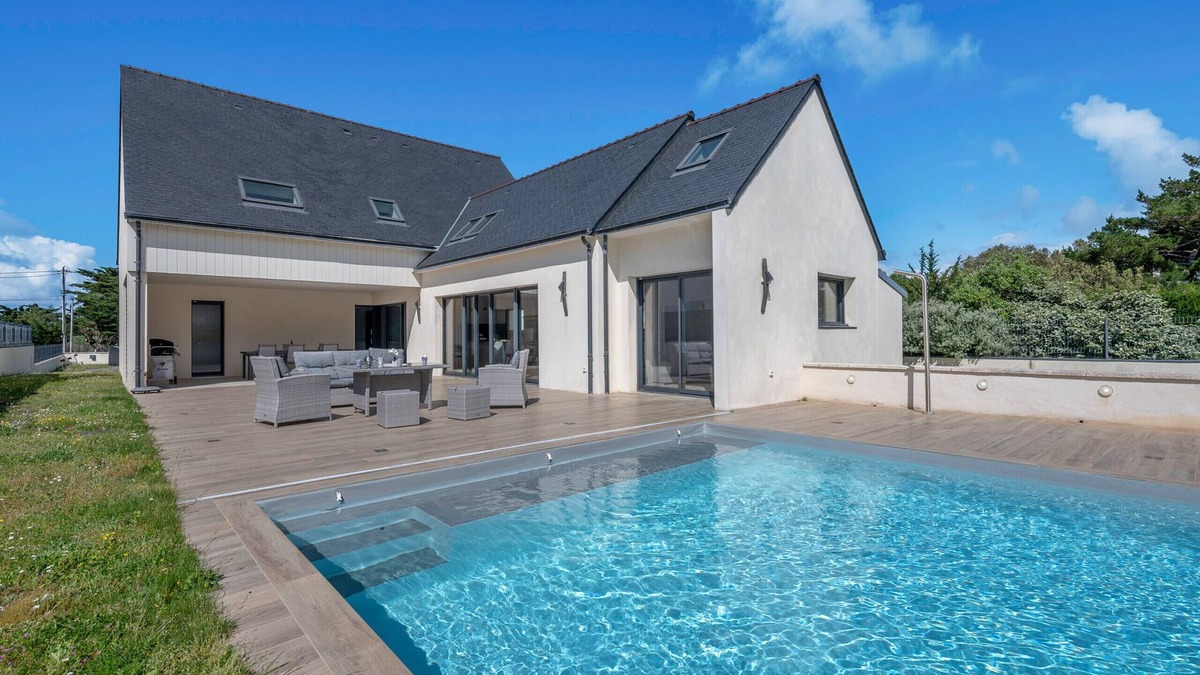 La Turballe House | Swimming pool - 10 persons - 100m from the beach