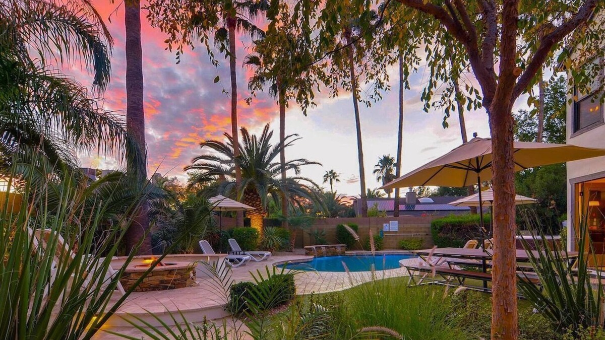 Kierland House | SWSS Hidden Room: Private Pool Unique/Chic 5star Resort Backyard Kierland - HiddenRoom