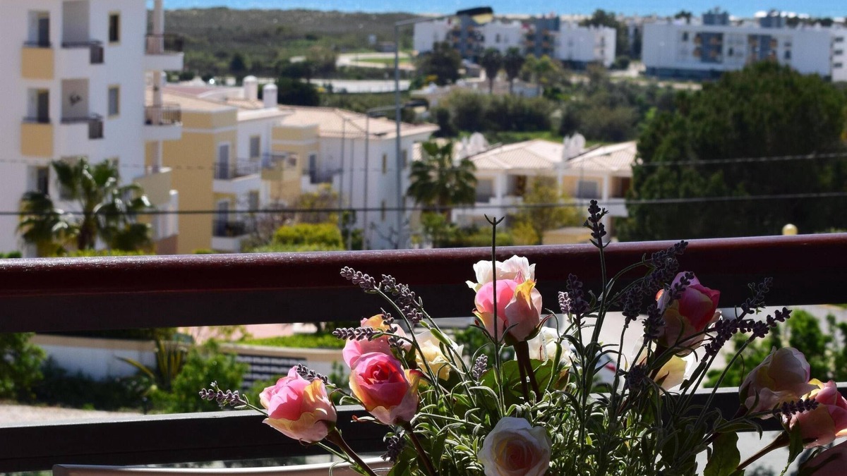 Telheiro Apartment | T1 Marina Park Vista Mar, sea view, large balcony, wifi, pool + aircon