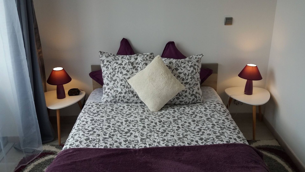 Aubin Apartment | T2 35m ² on the ground floor with private courtyard 5 minutes from the thermal baths. 3 stars