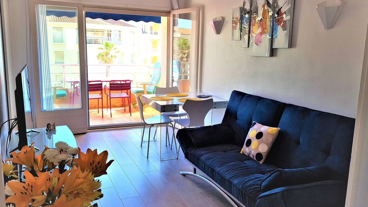 Mediterranee Apartment | T2 Air-conditioned and through - Rated 3 stars - Sea view -Parking - Wifi