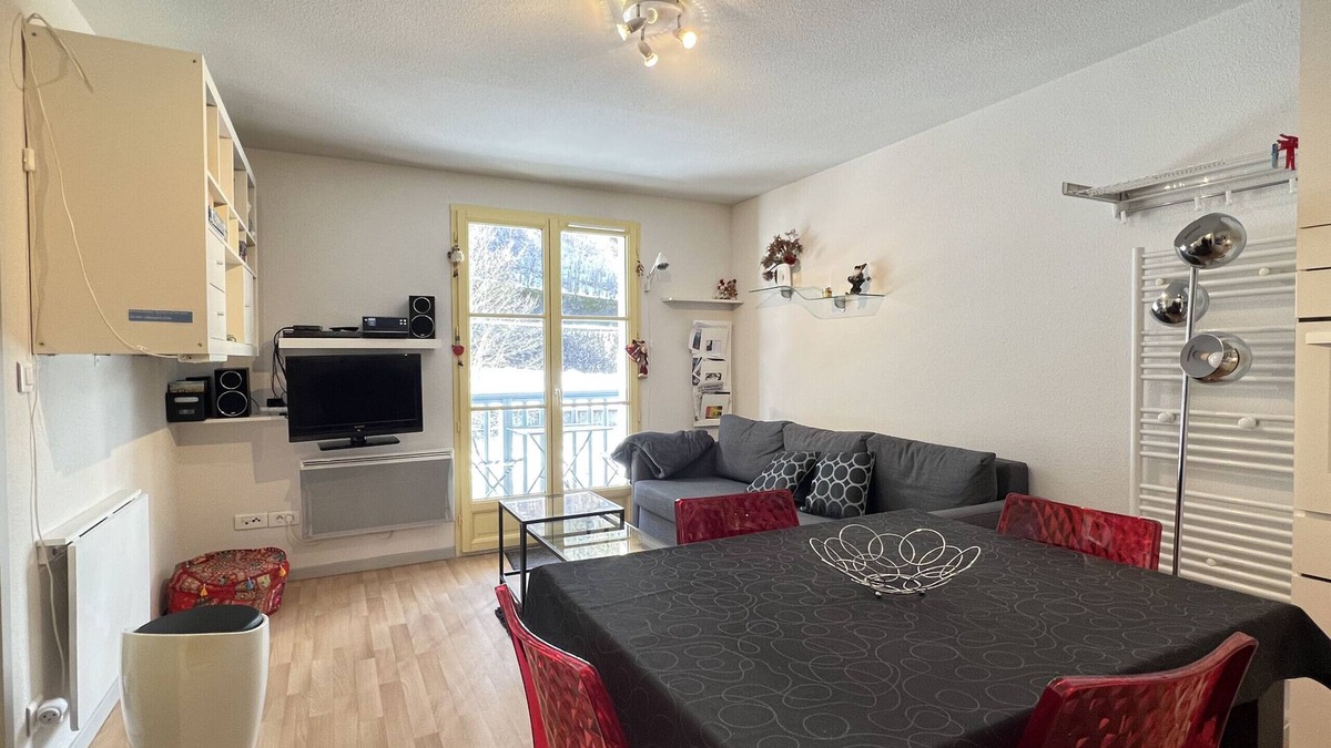 Bareges Apartment | T2 alcove confortable pour 4 à 5p. Balcon. Parking