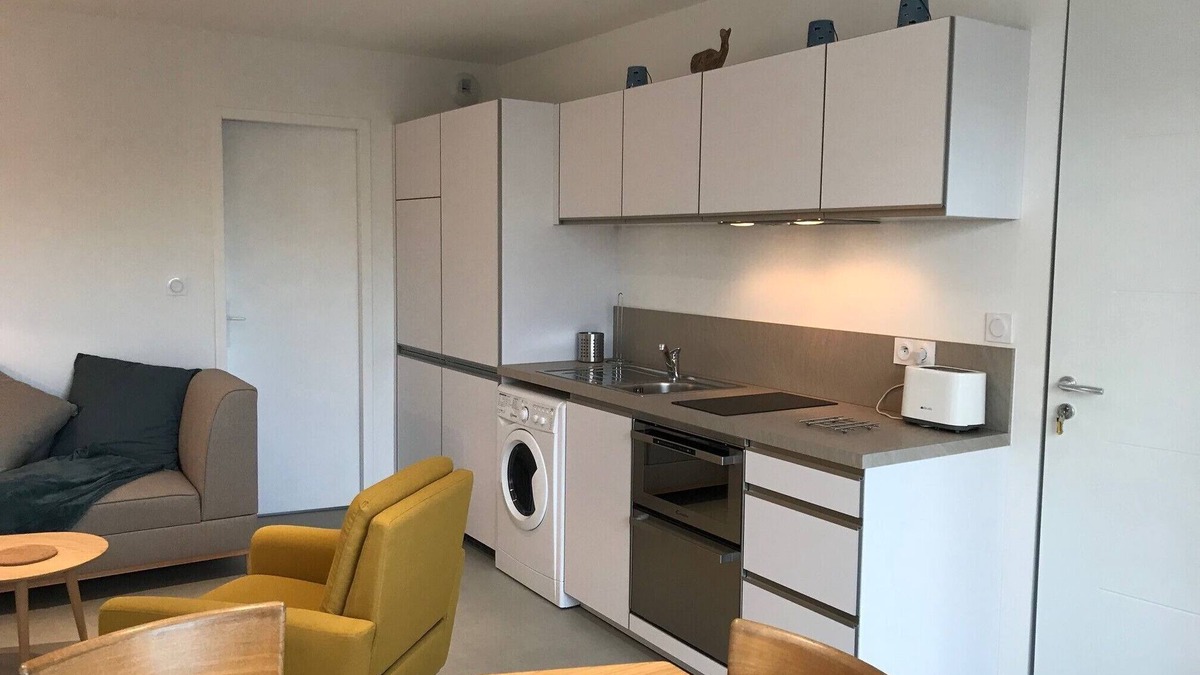 Carnon-Plage Apartment | T2 apartment with terrace and parking in 2nd line beach - Resort center
