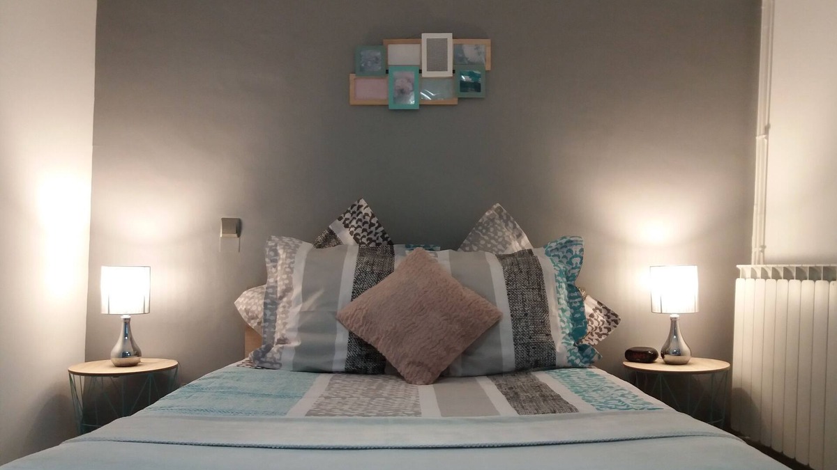 Aubin Apartment | T2 bis 37 m² 4 beds with balcony 5 minutes from the thermal baths. Classified 3 stars
