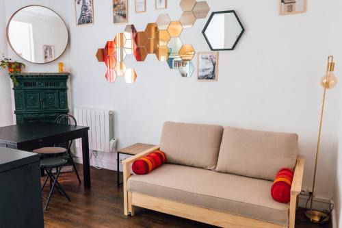 Saint-Ouen Apartment | T2 calme à Saint-Ouen, métro 13 et 14, 15 min de Paris